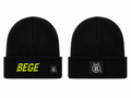 BEGE™ Premium Black Knit Beanie