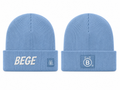 BEGE® Signature – Light Blue Knit Beanie