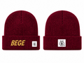 BEGE® Signature Maroon Knit Beanie