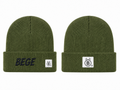 BEGE® Signature Olive Knit Beanie
