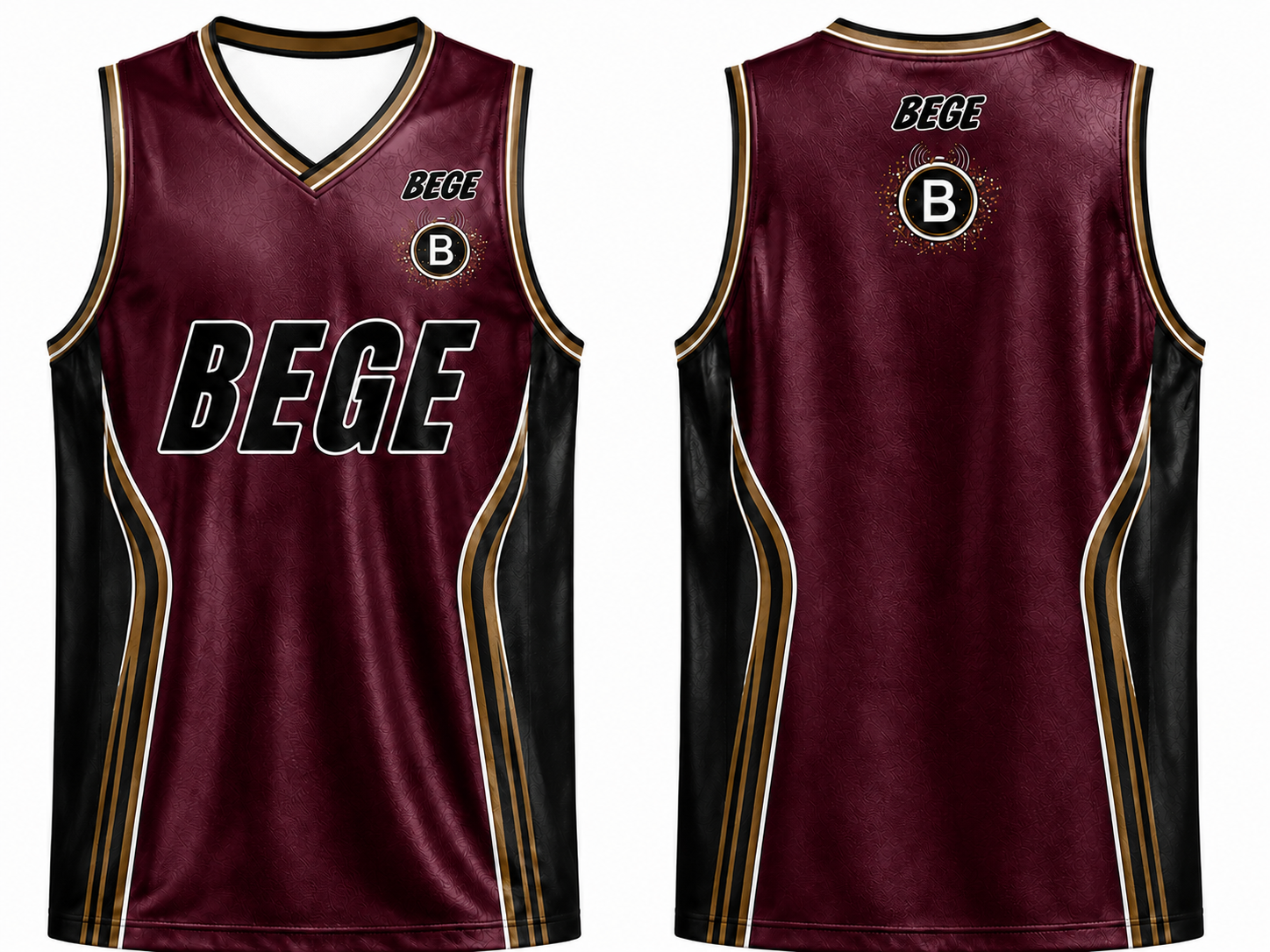 BEGE Basketball Singlet