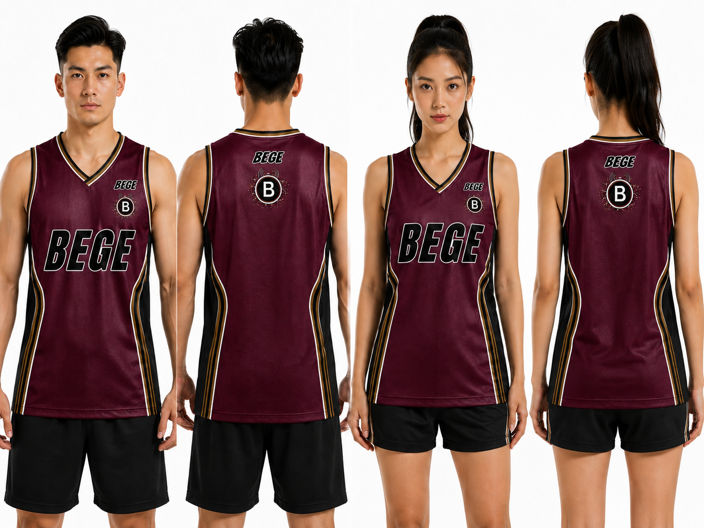 BEGE Basketball Singlet