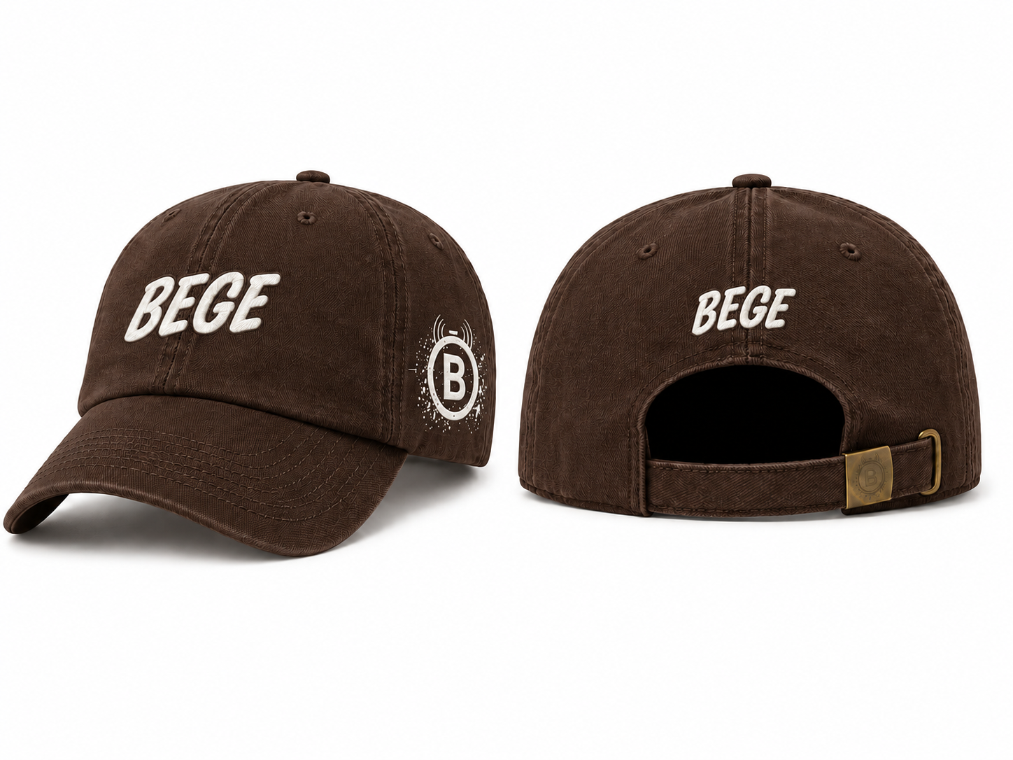 BEGE™ Premium–Chocolate Brown Dad Cap
