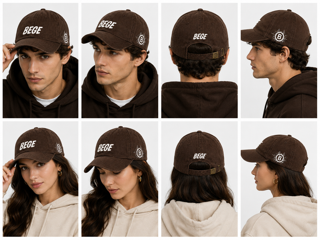 BEGE™ Premium–Chocolate Brown Dad Cap