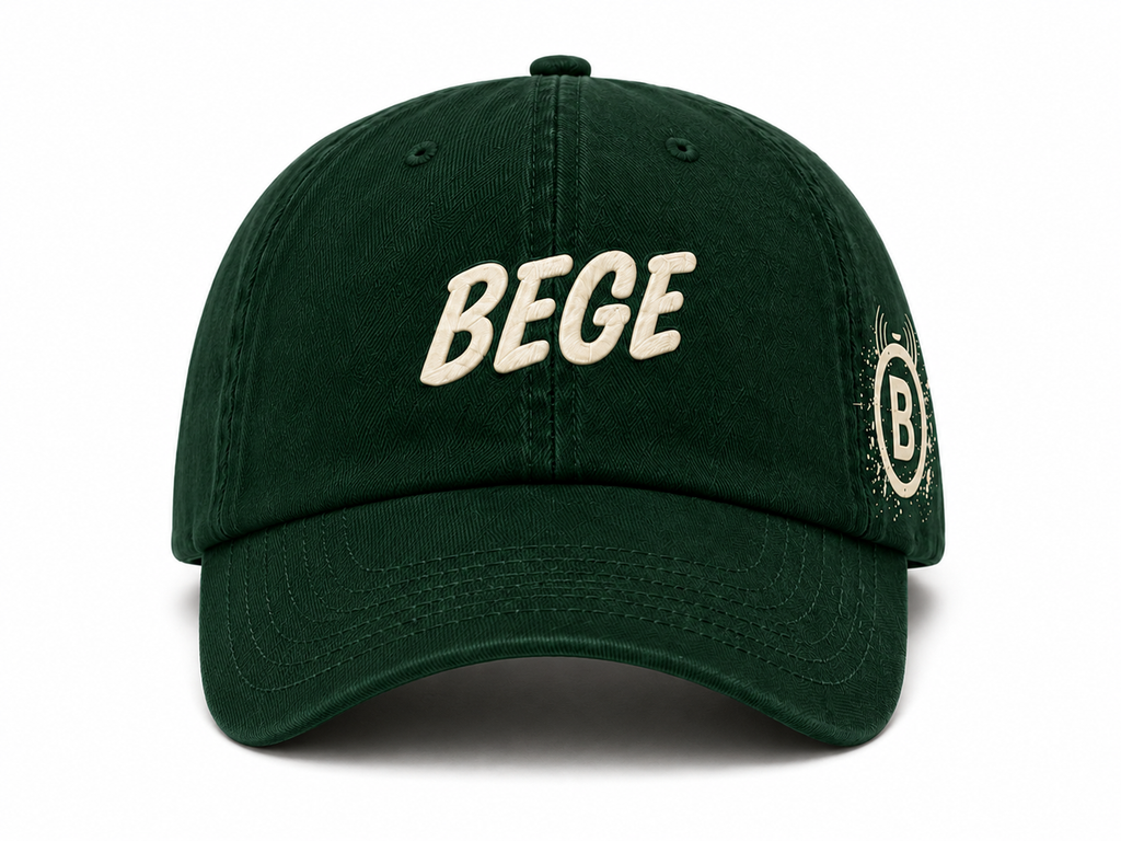BEGE™ Premium–Green Forest Dad Cap