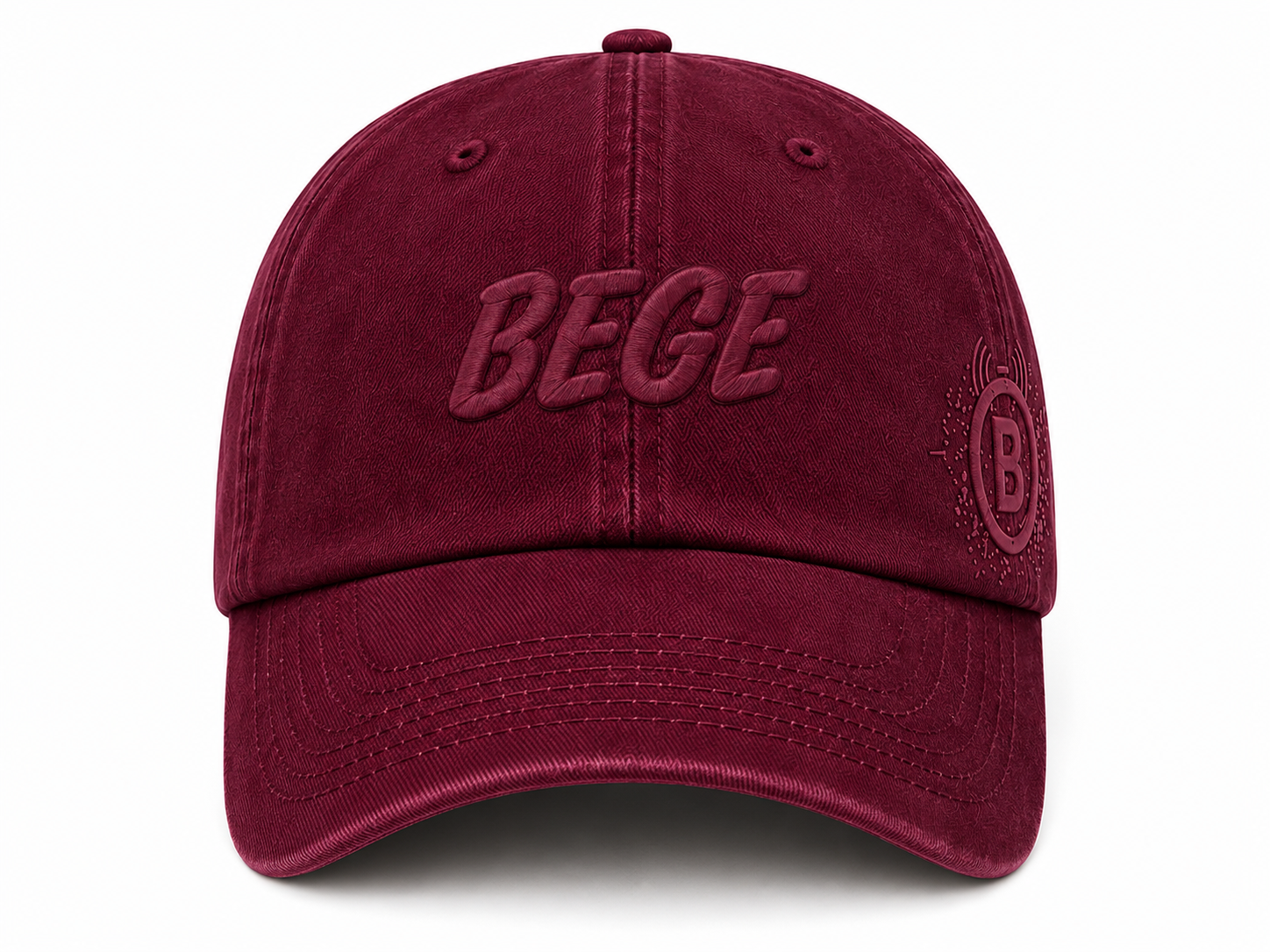 BEGE™ Premium–Burgundy Wine Dad Cap