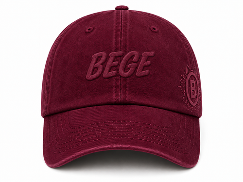 BEGE™ Premium–Burgundy Wine Dad Cap