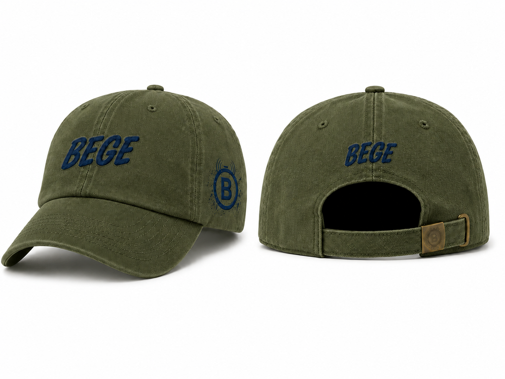 BEGE™ Premium–Olive Green Dad Cap