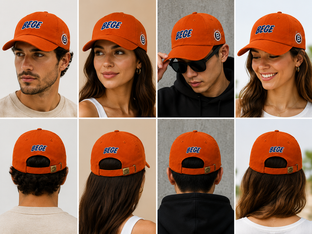 BEGE™ Premium–Burnt Orange Dad Cap