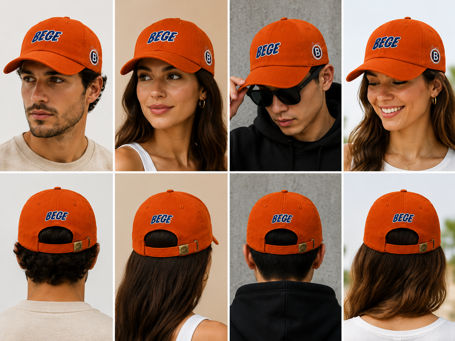 BEGE™ Premium–Burnt Orange Dad Cap