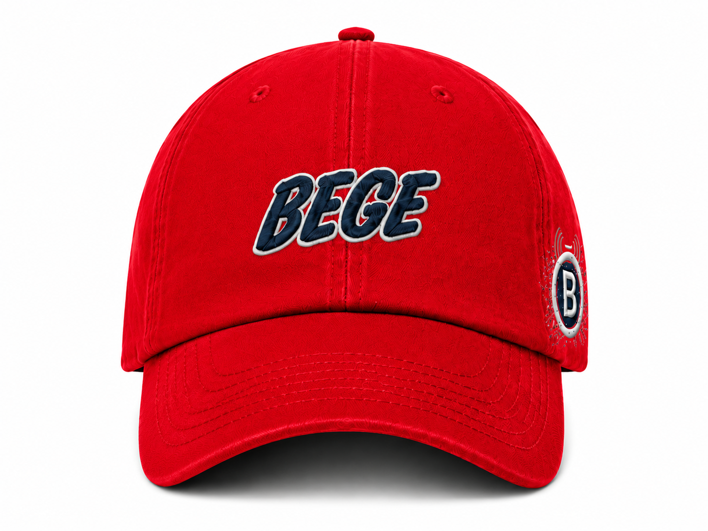 BEGE™ Premium–Poppy Red  Dad Cap