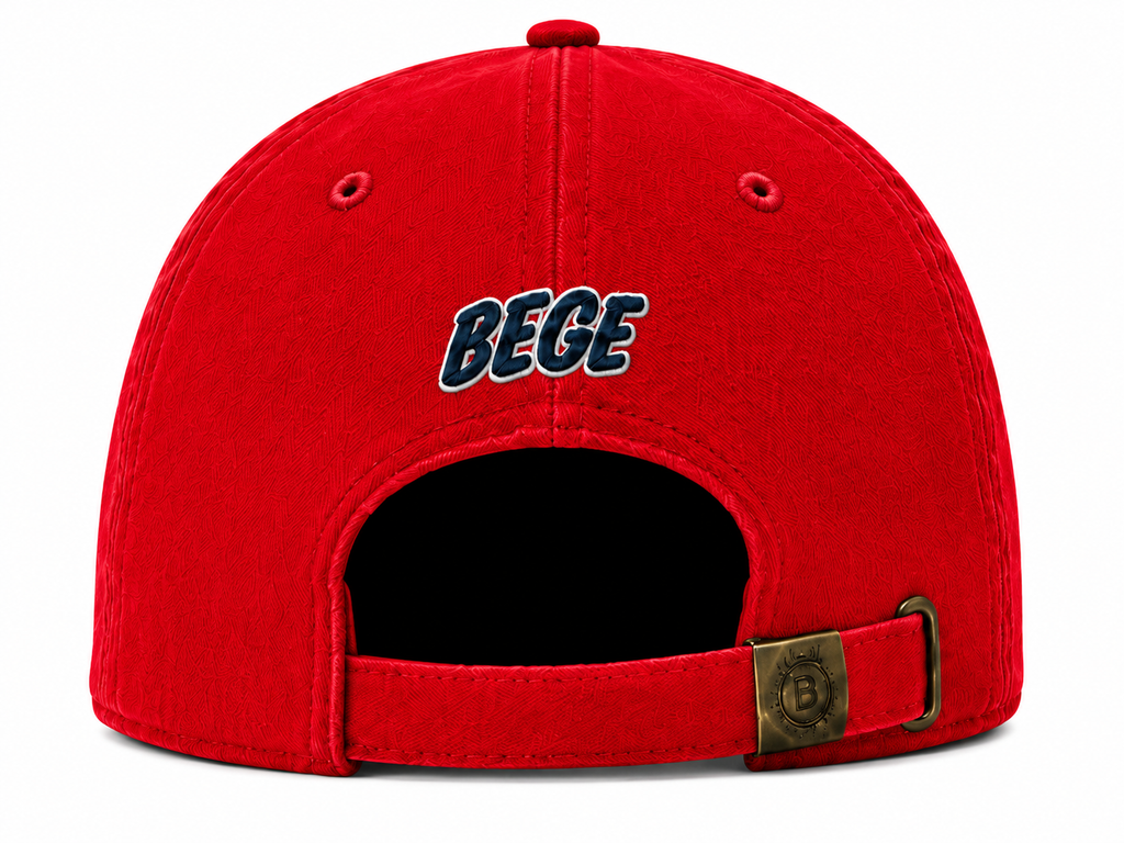BEGE™ Premium–Poppy Red  Dad Cap