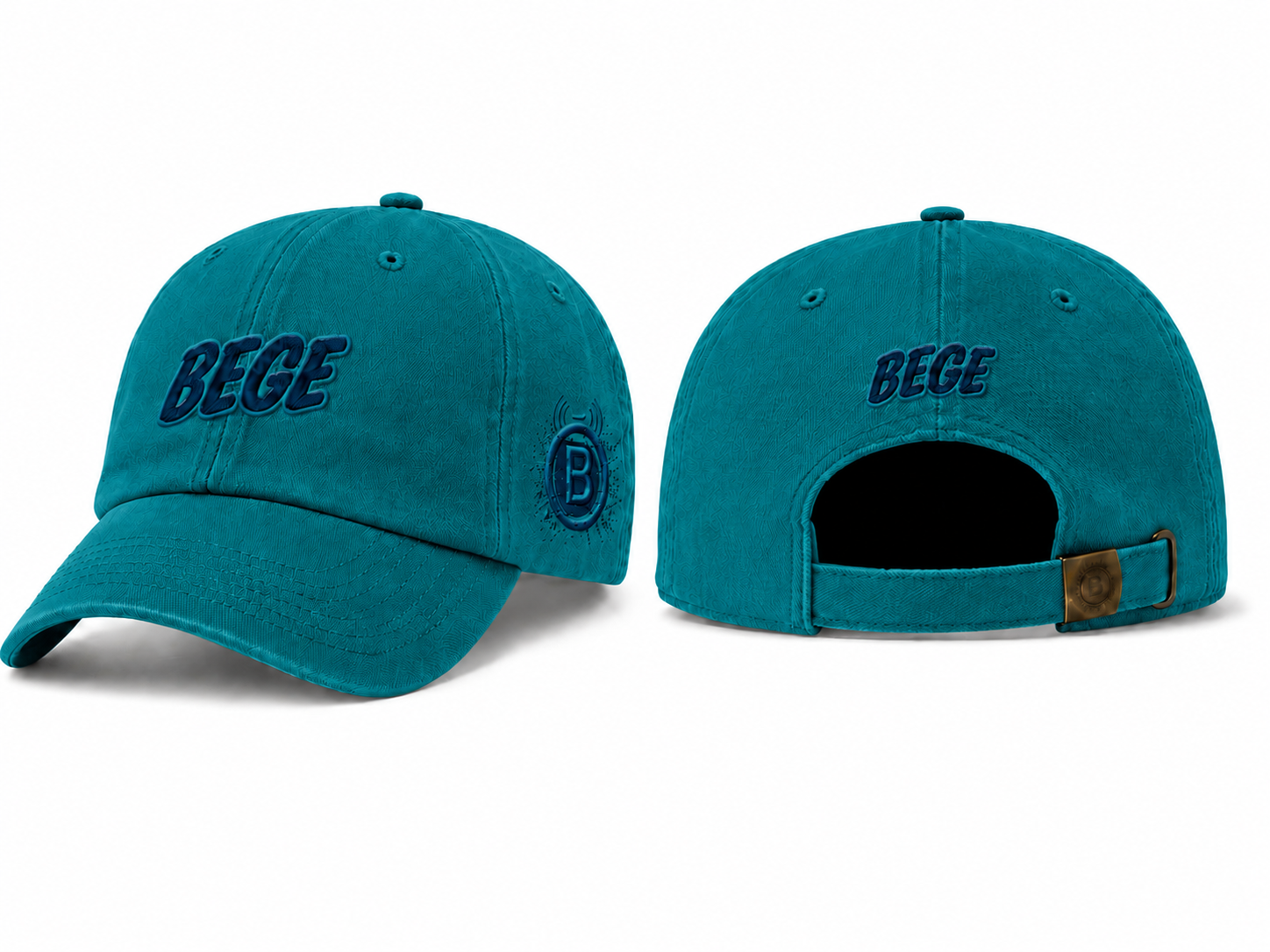 BEGE™ Signature Premium–Teal Dad Cap