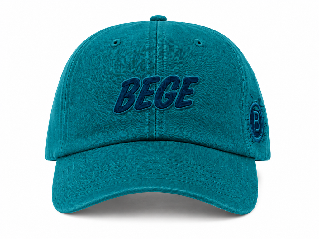 BEGE™ Signature Premium–Teal Dad Cap