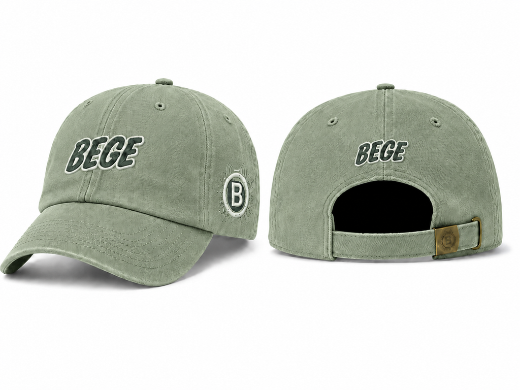BEGE™ Premium–Sage Green Dad Cap