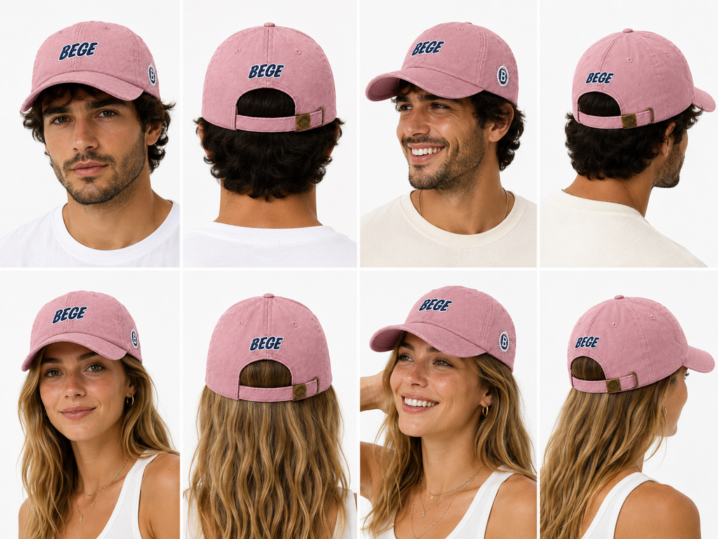 BEGE™ Premium Knit Beanie–Dusty Pink