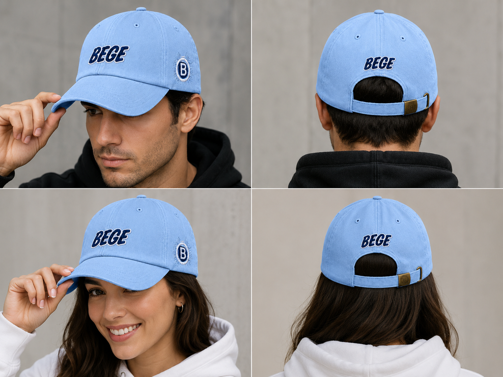 BEGE™ Premium–Sky Blue Dad Cap