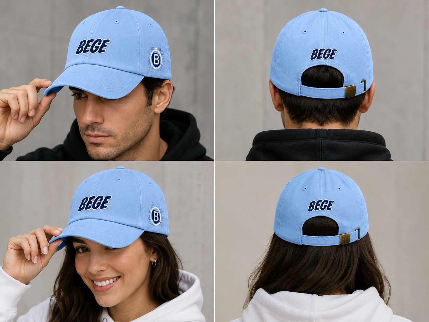 BEGE™ Premium–Sky Blue Dad Cap