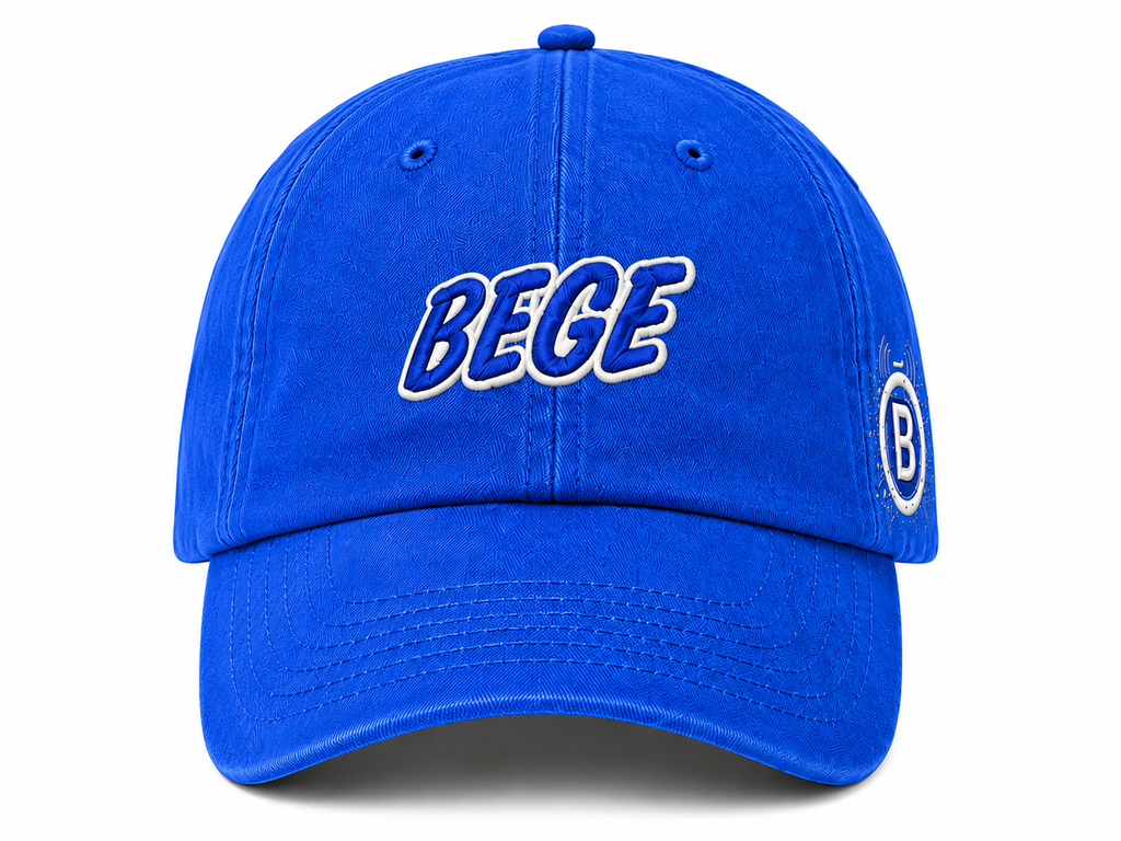 BEGE™ Premium–Electric Blue Dad Cap