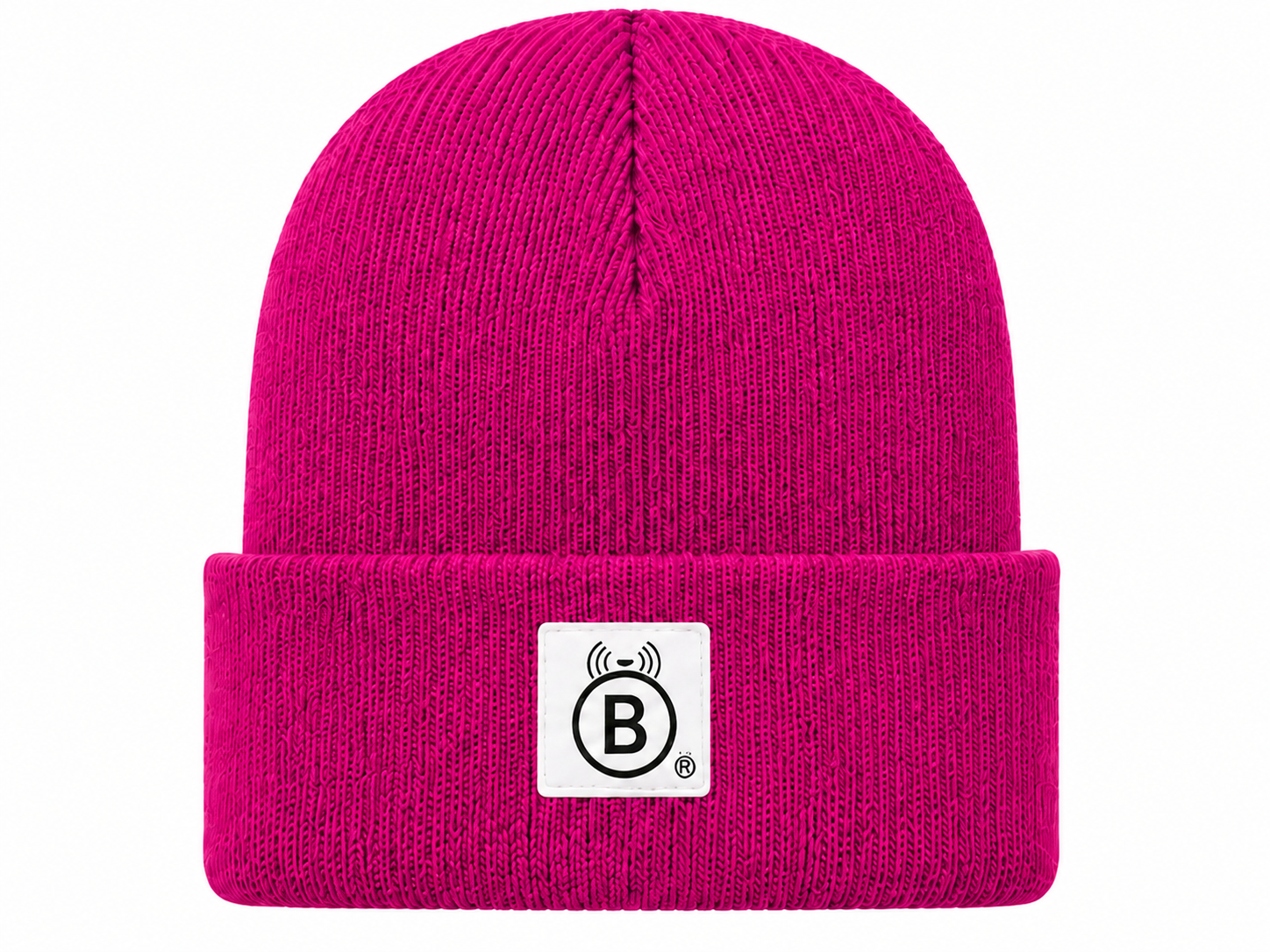 BEGE® Signature Fuchsia Knit Beanie