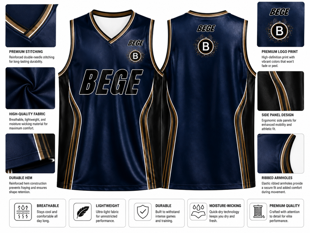 BEGE Basketball Jersey