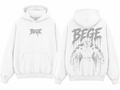 BEGE® Oversized Gym Hoodie – Heavyweight Streetwear Hoodie for Men & Women