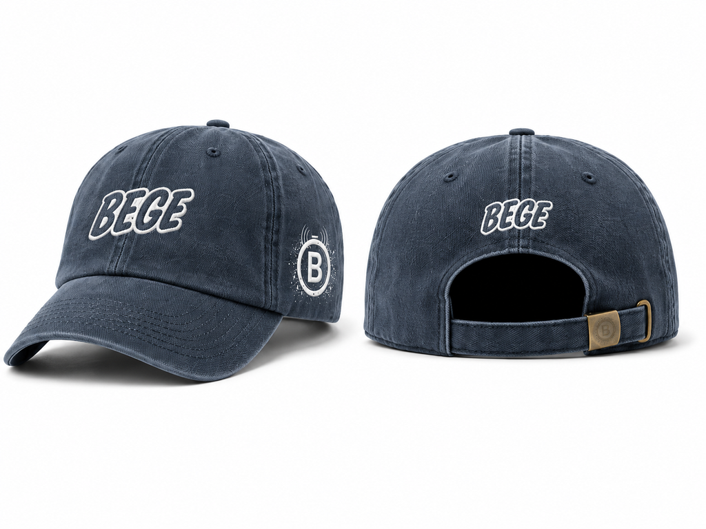 BEGE™ Premium–Vintage Navy Dad Cap