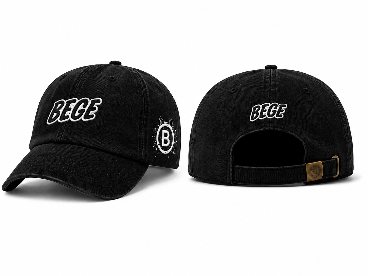 BEGE™ Premium–Black Dad Cap