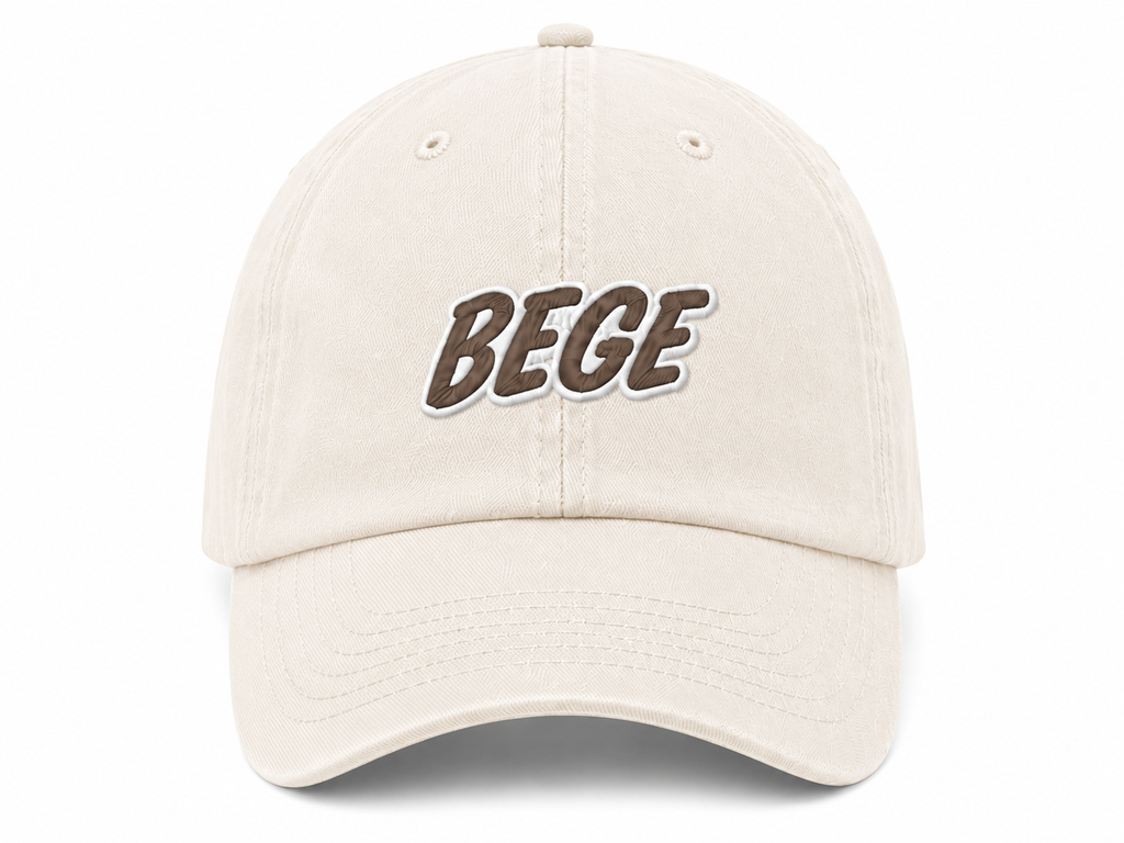 BEGE™ Premium–Ivory Dad Cap