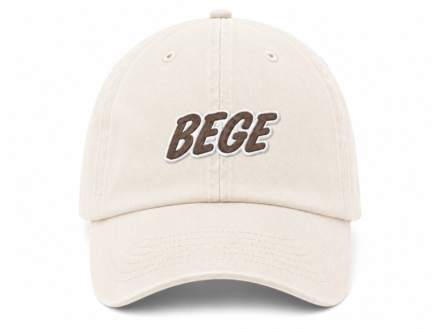BEGE™ Premium–Ivory Dad Cap