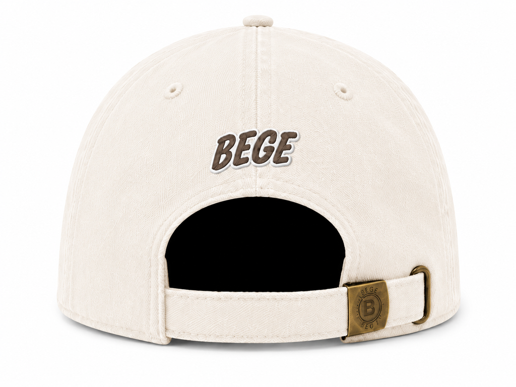 BEGE™ Premium–Ivory Dad Cap