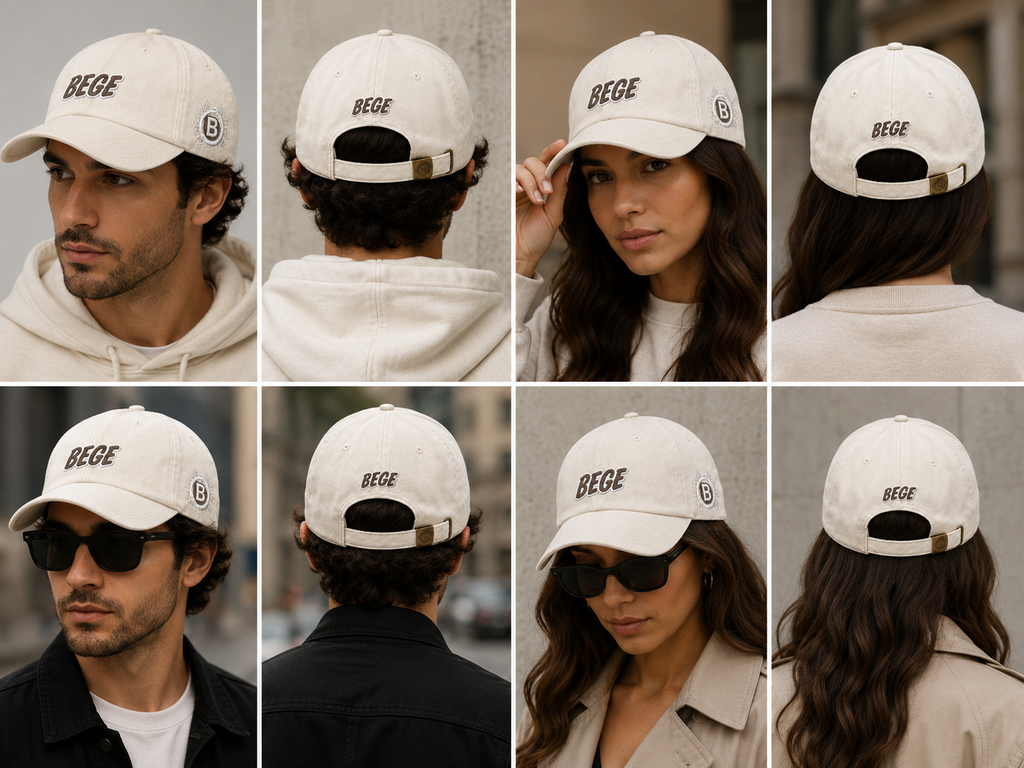 BEGE™ Premium–Ivory Dad Cap