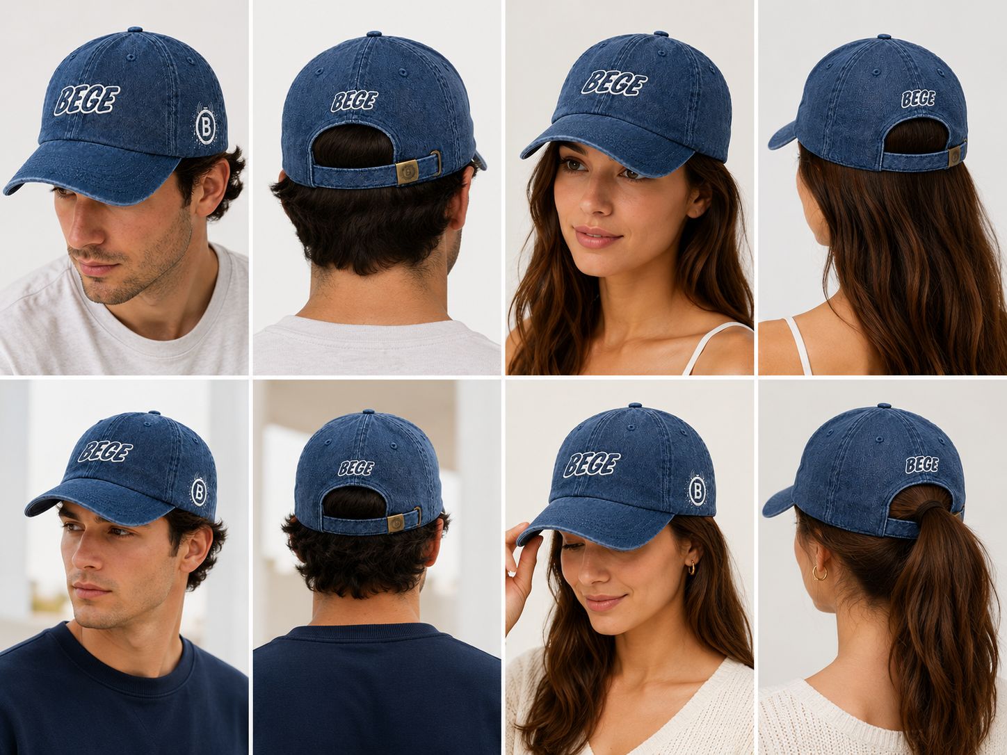 BEGE™ Premium Denim Dad Cap